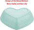 3 Pack Small Hamster Food Dish, Cute Shape Bowls for Hamster, Hedgehog, Small Animals (Green, Blue, Pink)