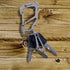 TACRAY Stainless Steel Carabiner Keychain Clip, Anti-Lost Quick Release, Multitool Keychain with Bottle Opener