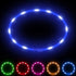 BSEEN Light Up Dog Collars, Cuttable Silicone LED Collar for Small Medium Large Dogs in Blue