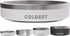 Coldest Dog Bowl, Anti Rust Metal & Non Slip, Heavy Duty Insulated Dog Bowl, 21 oz, Epic White