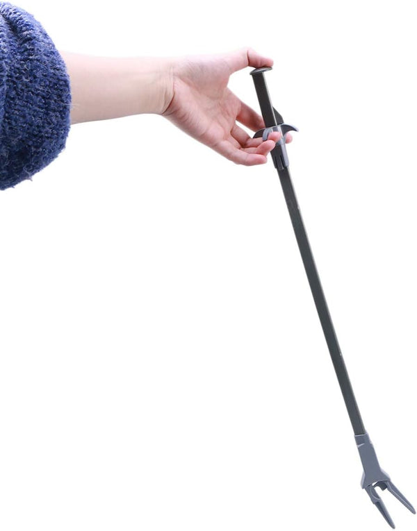 Mipcase Long Aquarium Tongs, 19.7in Plastic Tweezers for Fish Feeding, Aquatic Plant Tools for Fish Tank