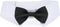 Segarty Dog Bow Tie, Adjustable Black Bowtie Collar for Extra Large Dogs, Comfortable Cotton Grooming Accessory