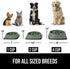 Gorilla Grip Slow Feeder Dog and Cat Bowls - Interactive Puzzle Toy, 1 Cup Sage Green, BPA Free