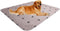 SincoPet Washable Dog Pee Pads with Puppy Grooming Gloves, Reusable Waterproof Pet Training Pads, Large Dog Bed Mat