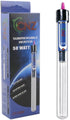 CNZ Aquarium Quartz Glass Submersible Heaters (50-watt, 2-pack)