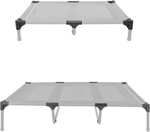 suddus Elevated Dog Bed Replacement Parts Package, Plastic Parts for Raised Dog Bed Cot Replacement