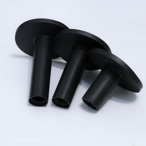 LeFeng Sports Golf Rubber Tees Holder Set, Mixed Size Durable Driving Range Tees, Colorful Golf Tees