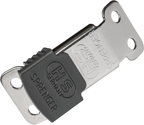 Herm Sprenger ClicLock Fastener Stainless Steel Buckle for Dog Training Collar & Quick Release for Medium Large Dogs
