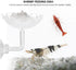 Chiffonade 2.3in Acrylic Shrimp Feeding Dish Suction Cup Aquarium Bowl Smudge Resist Easy Clean for Hermit Crab Reptile
