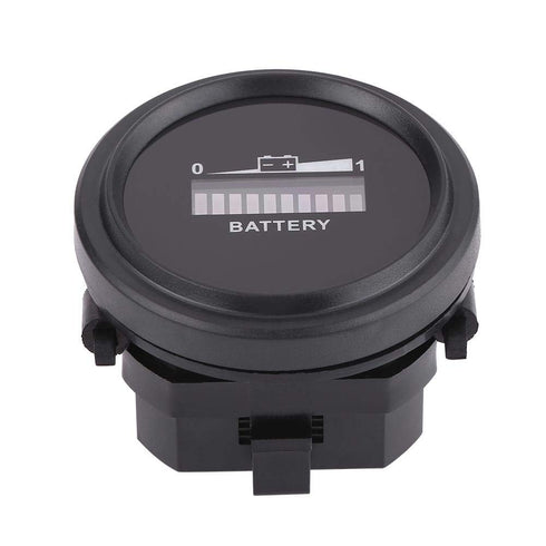 Golf Cart Battery Indicator 12V/24V/36V/48V/72V LED Digital DC Electricity Meter for Golf Carts