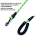 Love Dream Dog Leash, 5ft Long, 2 Comfortable Padded Handles, Reflective Threads, Double Handles for Control Safety