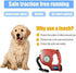 JEBBLAS Dog Retractable Leash with Flashlight and Waste Bag Dispenser, 3 in 1 Automatic 15ft Walking Leash