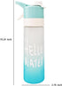 Tmeng 2 1 22 OZ Misting Water Bottle, in Large Capacity,Wide Mouth Leak Proof,Workout Water Bottle,Used