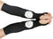 Luwint Kid Volleyball Arm Sleeves - Long Forearm Sleeves with Protection Pad and Thumbhole, 1 Pair