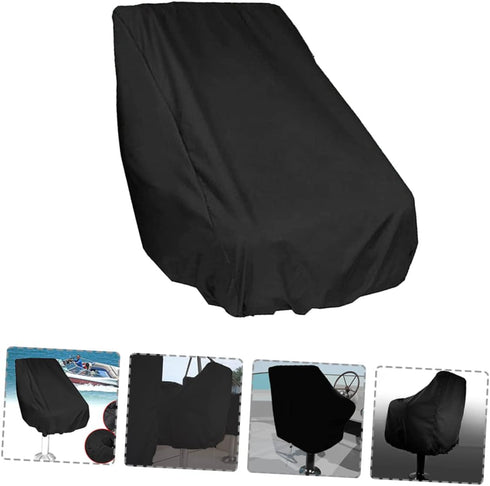 Toddmomy Captain's Seat Cover Seat Covers Boat Seat Cover Folding Chair Cover Heavy Duty Covers Marine Cover Yacht Seat