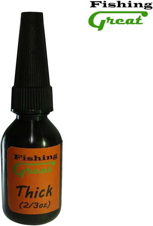 Fly Tying UV Clear Glue and Power Light Combo Three Bottles Thick Thin and Soft +12 LED Light for Building Flies Heads Bodies Wings and Gluing Eyes