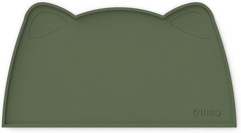 OHMO - Cat Food Mat, Silicone Pet Feeding Mat for Floor Non-Skid