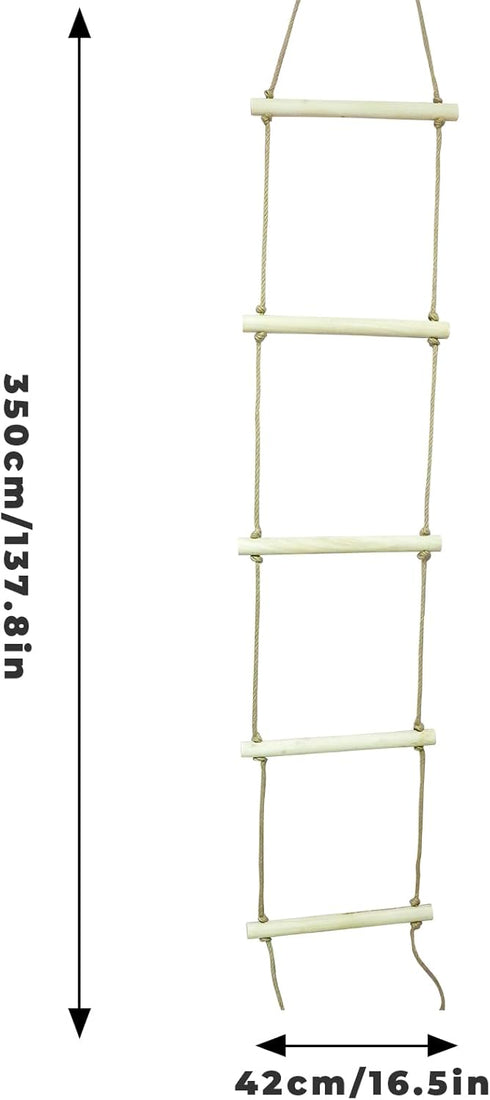 Oooct 138 16 Inch Extra Long Chicken Perch Stand, Natural Wood Chick Swing Toy for Coop, Chicken Coop Accessories