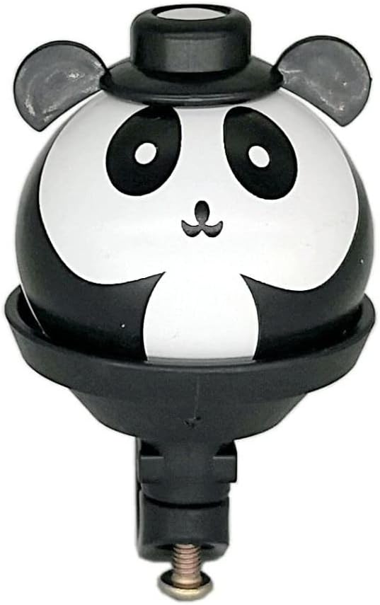 Kids Bicycle Bells, Cartoon Panda High Decibel Cycling Bells with Loud Clear Sound for Children