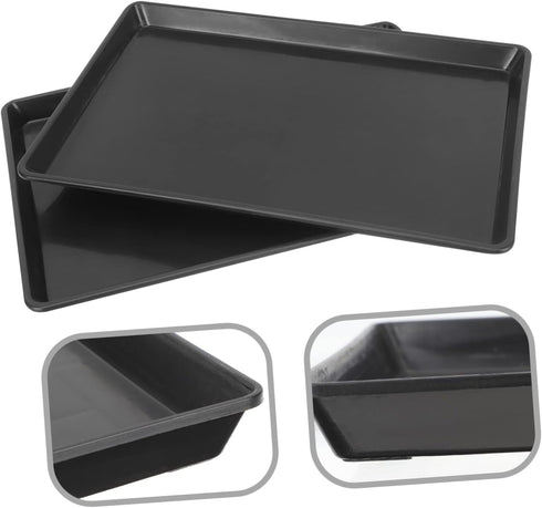 2pcs Dog Crate Holder, Bunny Cage Bottom Tray, Pet Toilet Pan for Parakeet, Dog Crate Tray for Birds