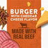 FYNORI 100% 36 Burger with Cheddar Cheese Flavor Dry Soft Dog Food Pouches, Made with Real Beef, Complete & Balanced