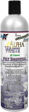 Groomer's Edge Alpha White Pet Shampoo, 16 oz for Dogs