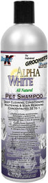 Groomer's Edge Alpha White Pet Shampoo, 16 oz for Dogs