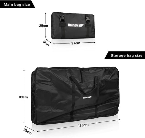 Rhinowalk Folding Bike Carry Bag, 26 Inch Thick Bicycle Transport Storage Case for Air Travel and Shipping