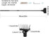 MiOYOOW Aquariums Algae Scraper Cleaner Set, Cleaning Brush with 10 Replacement Blades for Fish Tank