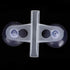 Zerodis 40 Pcs Aquarium Separation Clip, PVC Fish Tank Suction Cup Divider Support Clip with 80 Suction Cups