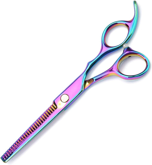 Dog Grooming Scissors - Pet Hair Trimmer Thinning Cut, Azz Scilab Professional Dog Hair Cutting Scissors, Blue