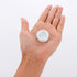 8 Pcs Mini Dish Water Bowl for Tarantula Spider, Scorpion, Cricket, Snail, Manti, Millipede, Tiny Bugs (White)