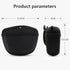 Dog Treat Training Pouch 2 Pack, Silicone Pet Treat Bag with Clip/Magnetic, BPA Free (Grey & Black)