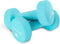 Yes4All Neoprene Coated Dumbbell Hand Weight Sets of 2 - Multiple Weight Options, 15 Colors, Anti-roll, Anti-Slip.