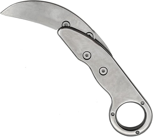 Outdoor Mini Camping Survival Knife with Stainless Handle, Multifunction Tactical Rescue Tools for Hunting