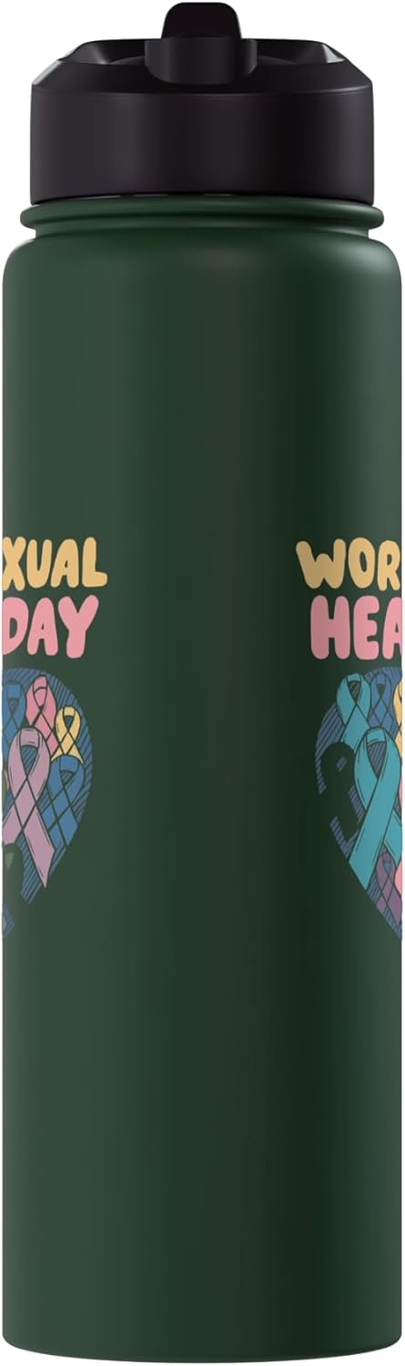 Sexual Health Awareness SteMi Apparel Sexual Health Awareness Sexuality Sex Education Stainless Steel Insulated Water