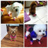 Snow Small Dog Boots, Waterproof Antiskid Shoes, Warm Skidproof Booties for Puppy Play (XL, Pink)