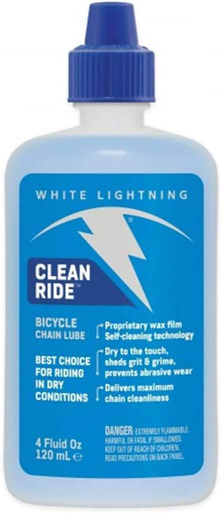 White Lightning Clean Ride Chain Lube, Squeeze Bottle
