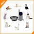 eXuby Cat Training Collar w/Remote - Small & Gentle - 3 Correction Modes, 9 Intensity Levels, Water Resistant