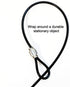 Training Tie Down - Short Tether for Dogs & Teething Puppies - 6 Feet