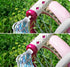 Kids Scooter Streamers, Colourful Pom-pom Pair for Bicycle Grips, Sparkle Tassel Ribbon Accessories