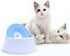 WishLotus Floating Disk Spill Proof Pet Water Bowl, 40 oz (Pink) - Anti-Overturn and Dust Bowl