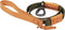 Dog Leash, 4 FT Nylon Pet Leash with Leather Handle for Large Medium Dogs, Reinforced Connection (Army)