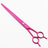9" (9 Inch, Professional Pet Dog Grooming Scissors Suit Cutting&Straight&Curved Shears Kit Pink)