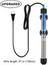 Mylivell Adjustable Submersible Aquarium Heater, 200W for 40-65 Gallon Fish and Turtle Tanks