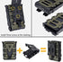 IDOGEAR Mag Pouch 5.56mm Rifle Magazine Pouches, 7.62mm Molle Softshell Universal Carrier for M4 AR15 M16 AK