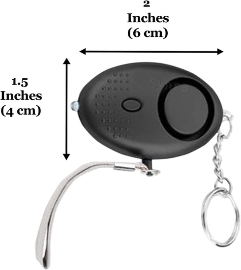 Personal Alarm for Pet Protection, Loud Sound for Scaring Off Danger, Attach to Dog Leash, Flashlight for Evenings