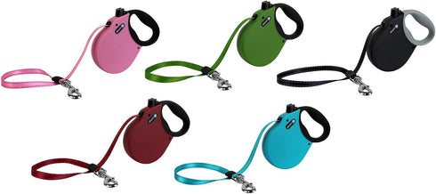 Alcott Adventure Retractable Leash - Extra Small, Green
