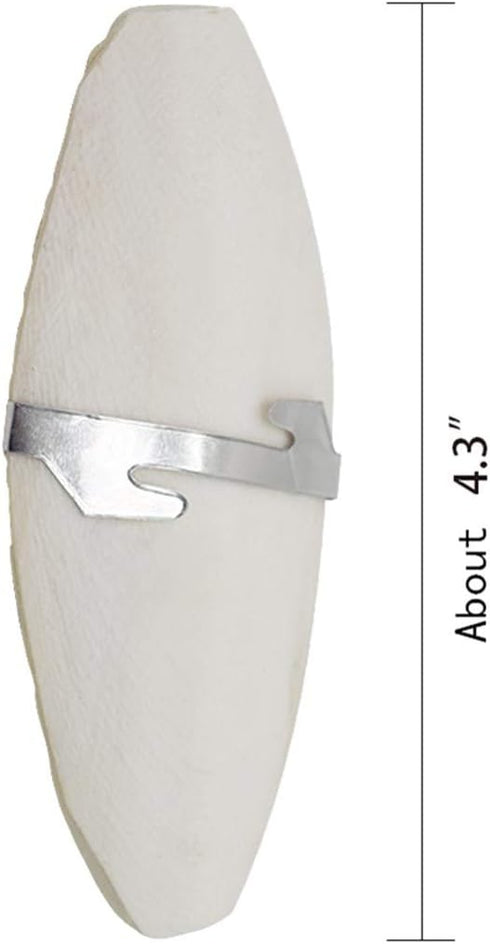 Jmxu's Cuttlebone for Birds - Natural Bird Calcium for Parakeet Cuddle Bone for Cockatiels, 4.5 to 5.5 inch