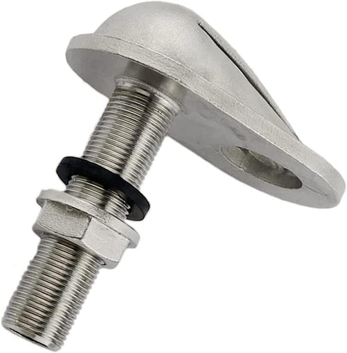 Stainless Steel 316 Boat Intake Strainer, Marine Pump Hose Fitting Water Outlet Hose Pipe Hardware Accessories